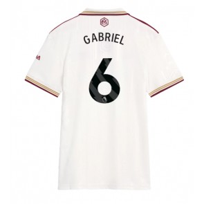 Arsenal Gabriel Magalhaes #6 Rezervni Dres za Ženska 2025-26 Kratak Rukavima